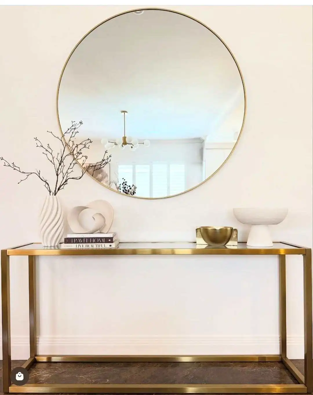 새로운 거실 가구 금속 골드 대리석 상판 현관 복도 콘솔 테이블 모던 럭셔리 콘솔 테이블 거울 포함