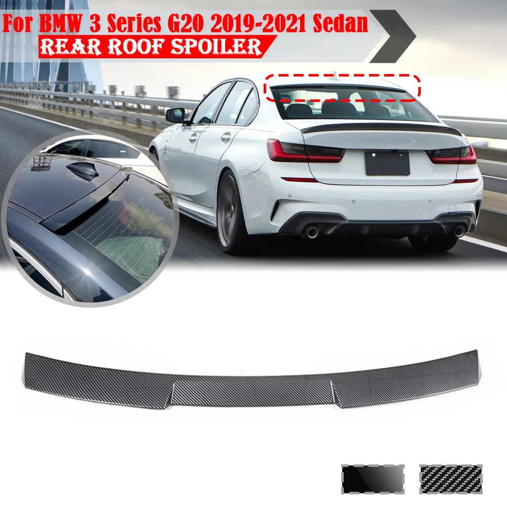 

Car Rear Roof Spoiler Wing Trunk Lid Cover Tail Wing For BMW 3 Series G20 2019 2020 2021 320i 320D Sedan Car Styling