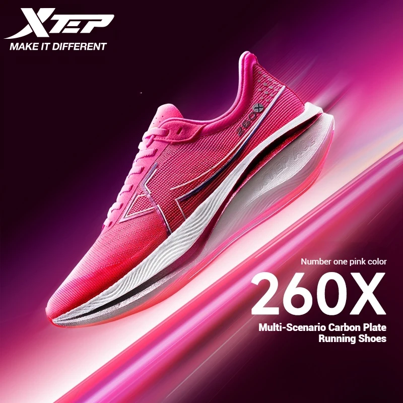 Xtep 260X Running Shoes For Men 2024 Spring Lightweight