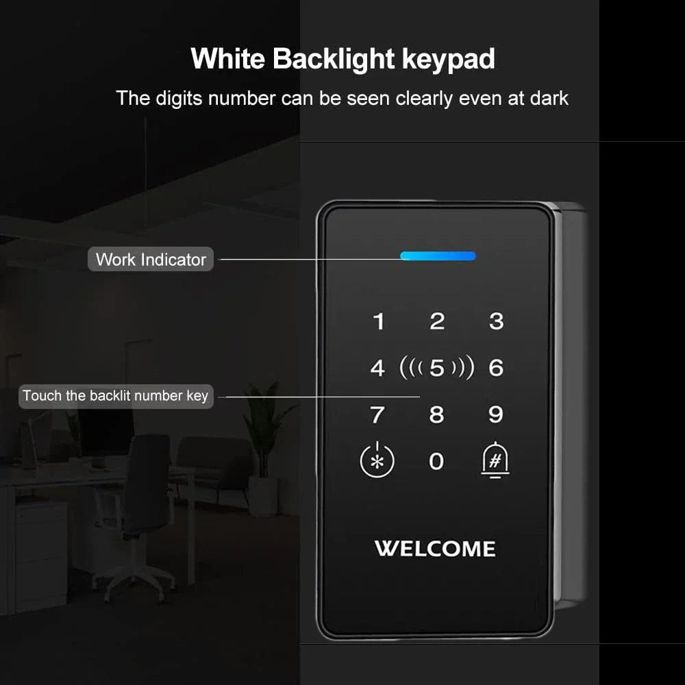 Bluetooth Tuya APP Smart Vingerafdruk Toegangscontrole Machine RFID