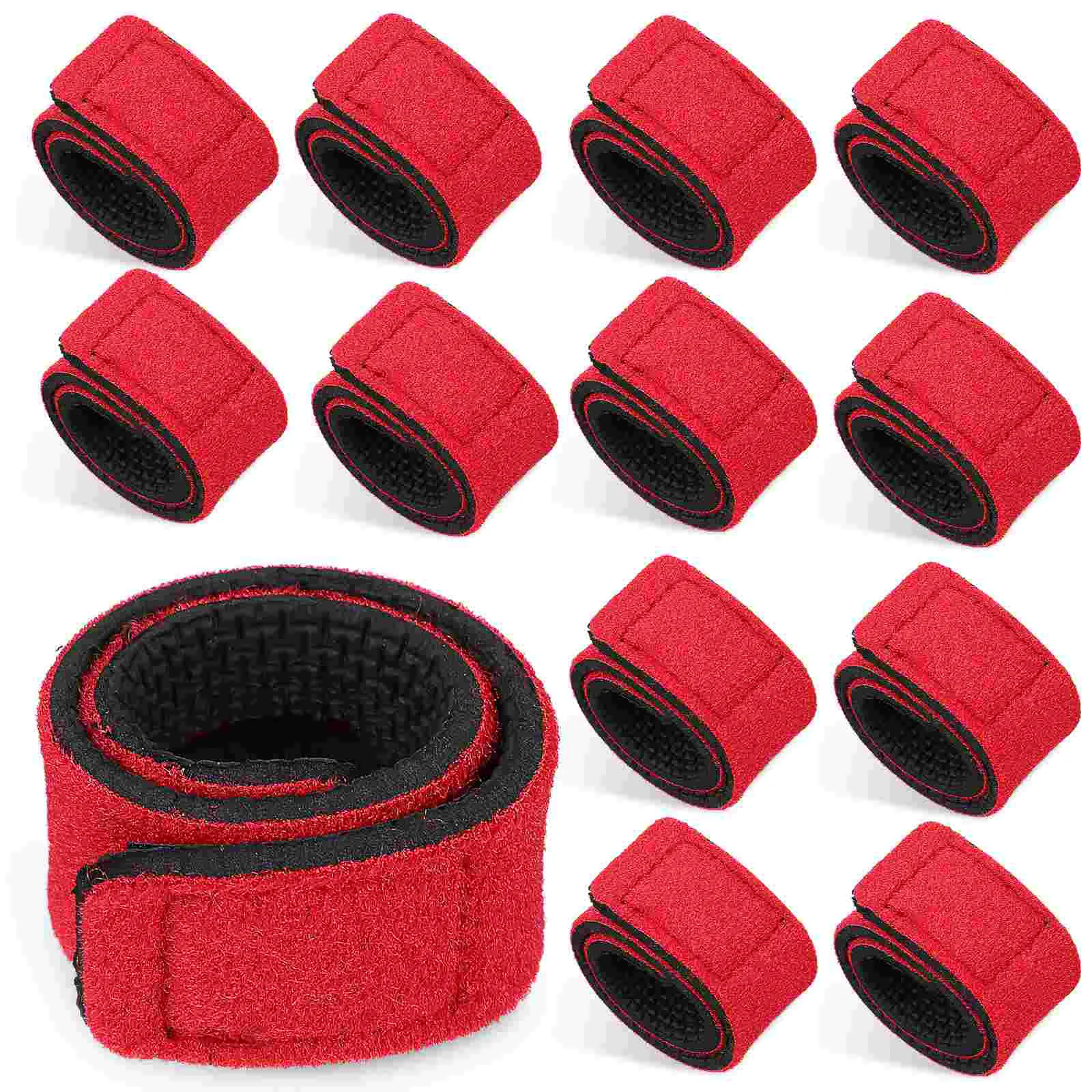 

10 Pcs Fishing Rod Strap Accessories Bandage Fixing Bandages Outdoor Ok Cloth Pole Straps Supplies Ties