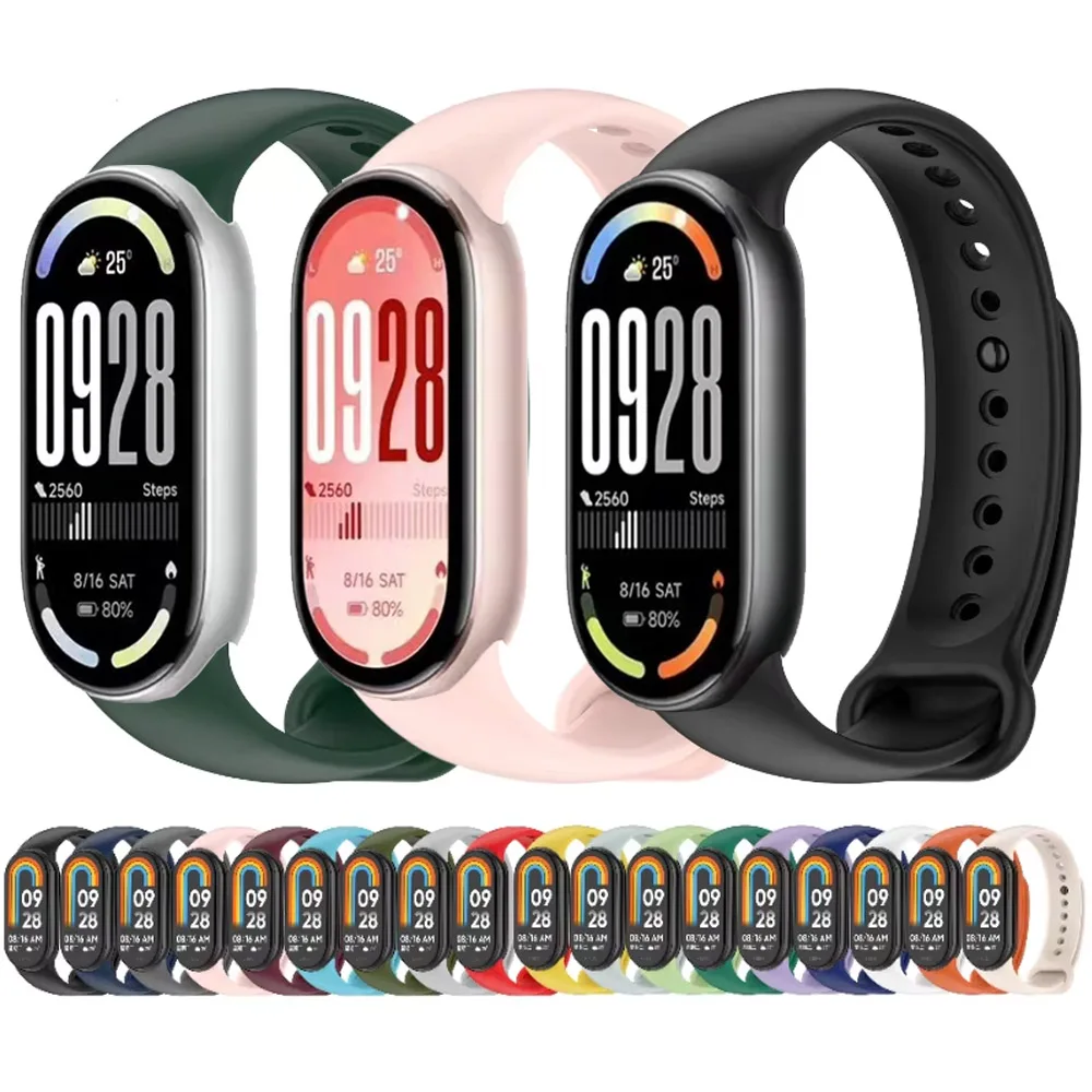 Silicone Sports Strap Bracelet - Replacement Wristband Accessory
