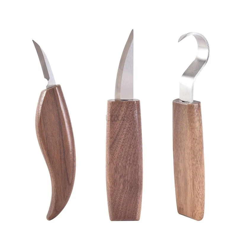 DIYWoodworkingToolsHandmadeMultifunctionalEngravingCurvedKnife