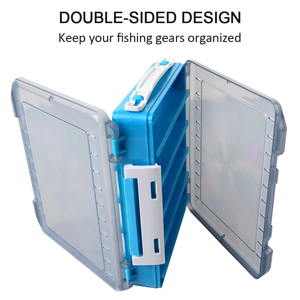 Boîte à Appâts, Bacs De Rangement De Boîte De Pêche Double Face Avec