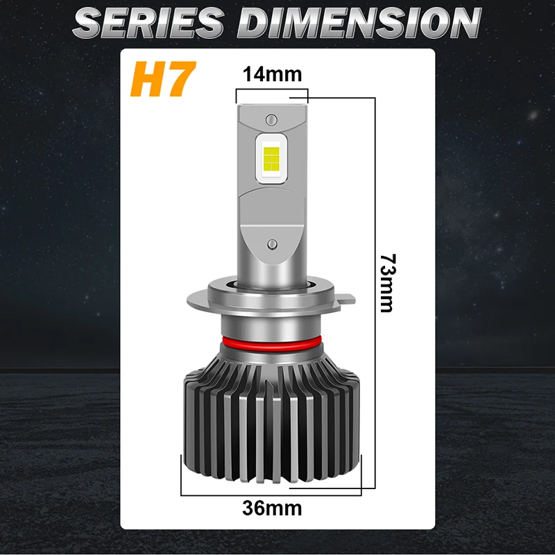 H7 LED Canbus H11 H1 H4 190000LM 400W HB3 9005 HB4 9006 H8 9012 HIR2 LED  Car Headlight Bulbs Auto Lamp PTF STG 12V 24V 36V HLXG - AliExpress