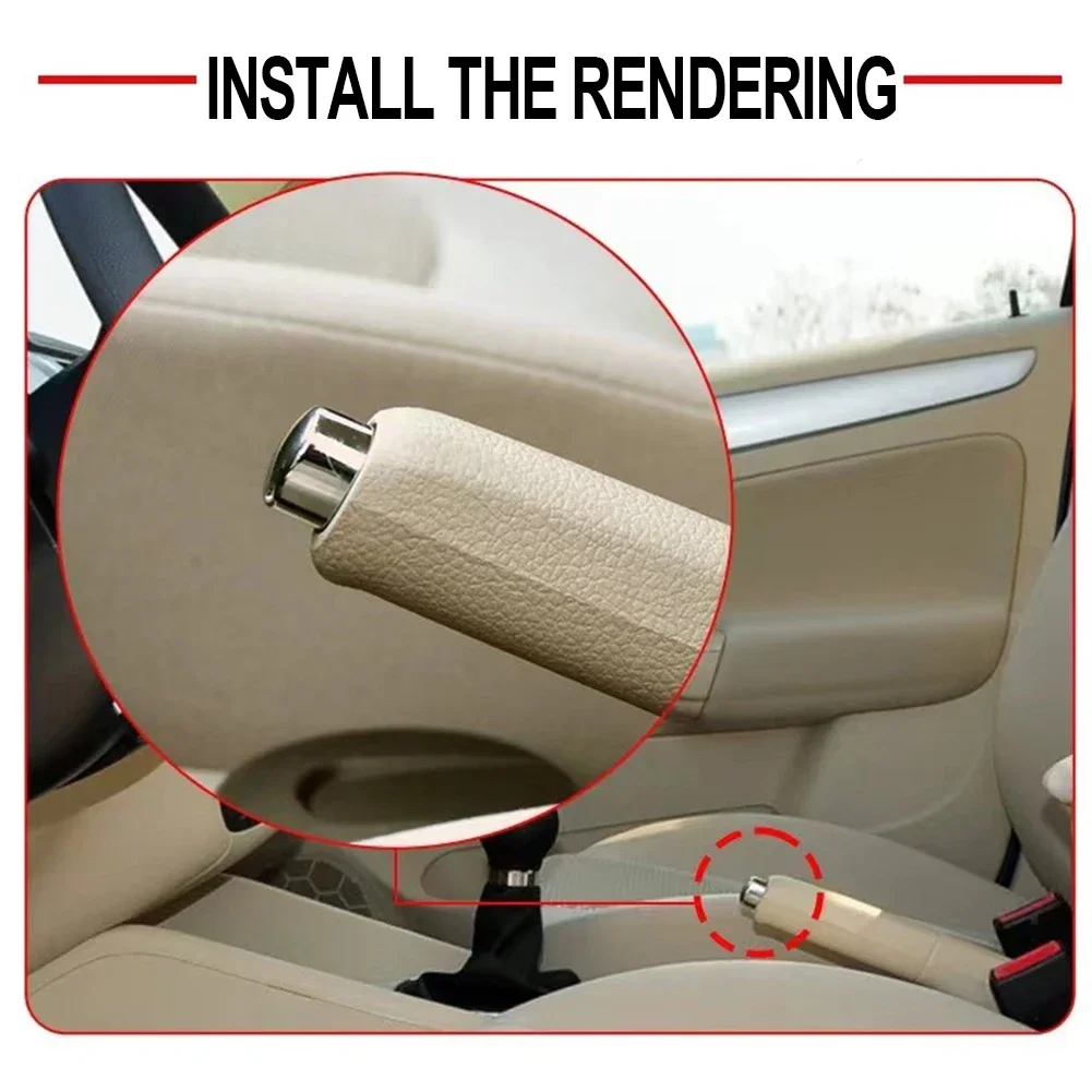 Handbrake Lever Push Button For VW Golf 4 GTI R Jetta Variant A4 Bora MK4 MK5 GLI Beetle Car Accessories 180711303G 1J0711323D push button switch handbrake lever button