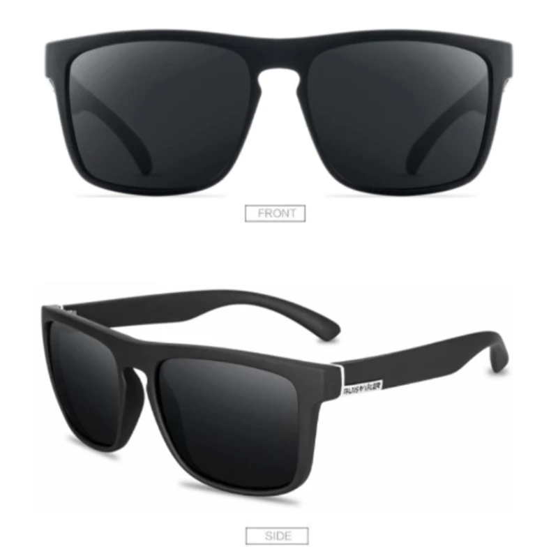 QUISVIKER New Men's Polarized Sunglasses Retro Vintage Camping Hiking