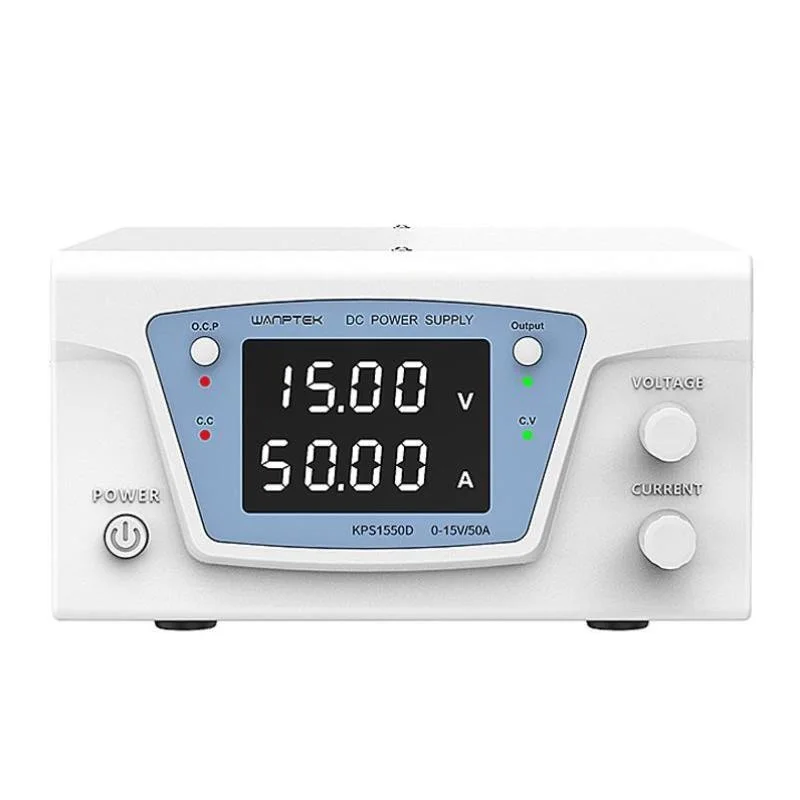 

KPS1550D High Precision Adjustable LED Dual Display Switching DC Power Supply 220V EU 15V/50A