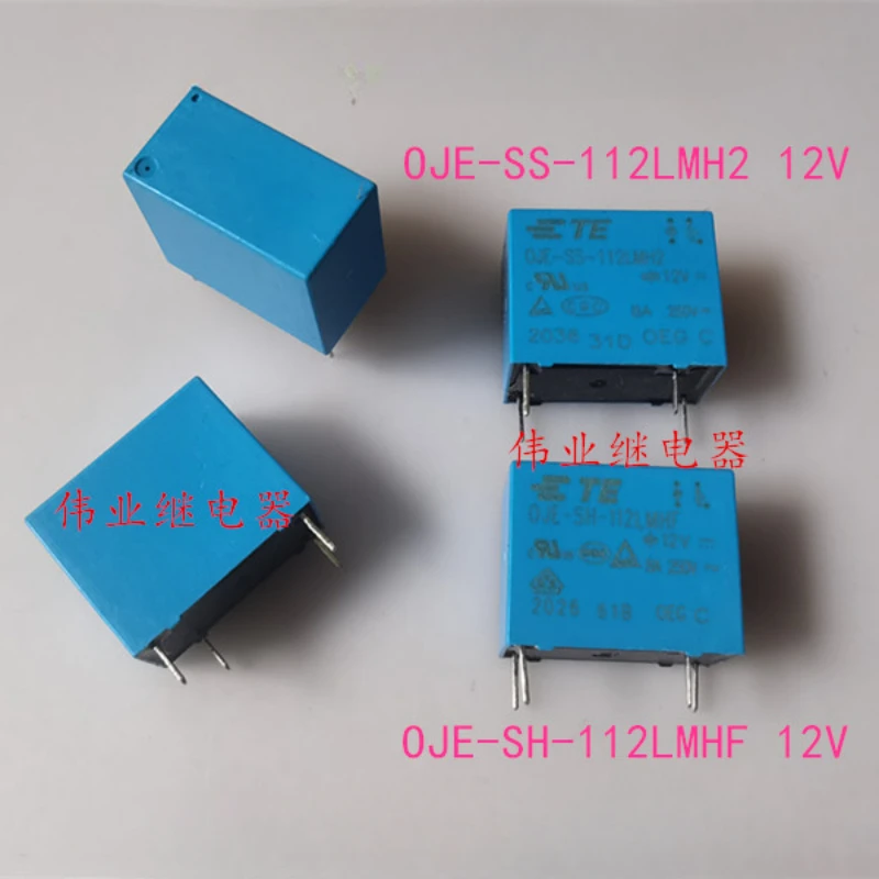 

(Абсолютно новое) 1 шт./лот, 100% оригинальное реле: Φ 12 В, 4 контакта, 10A