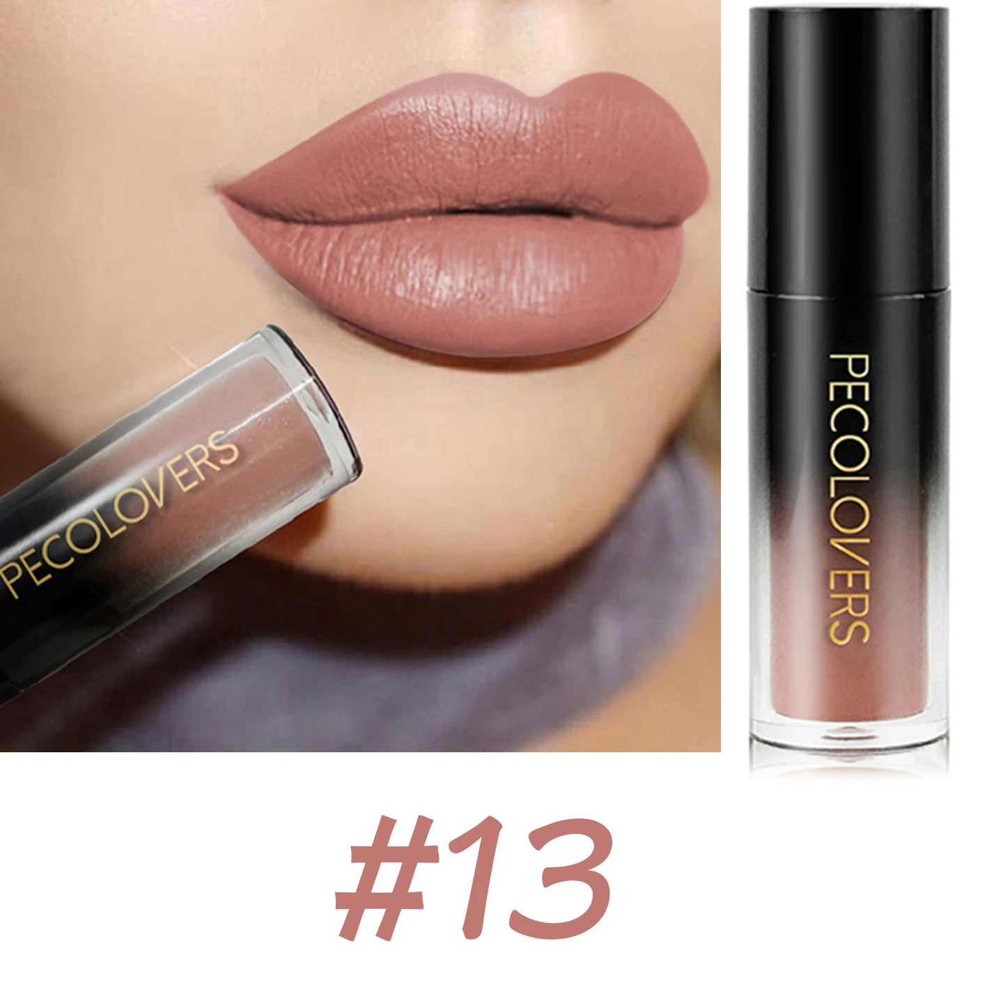Lipstick Lip Gloss Makeup Waterproof Velvet Non-stick Cup Lip Tint Matte Long Lasting Sexy Red Brown Nude Liquid Lip Stick Safaf3f259c074fbaa73e7bb0704da9deG