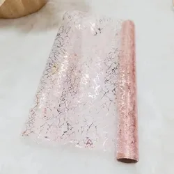 Luxurious Glitter Metallic Table Runner in Gold/Rose Gold - 28x500cm (Rose Gold)