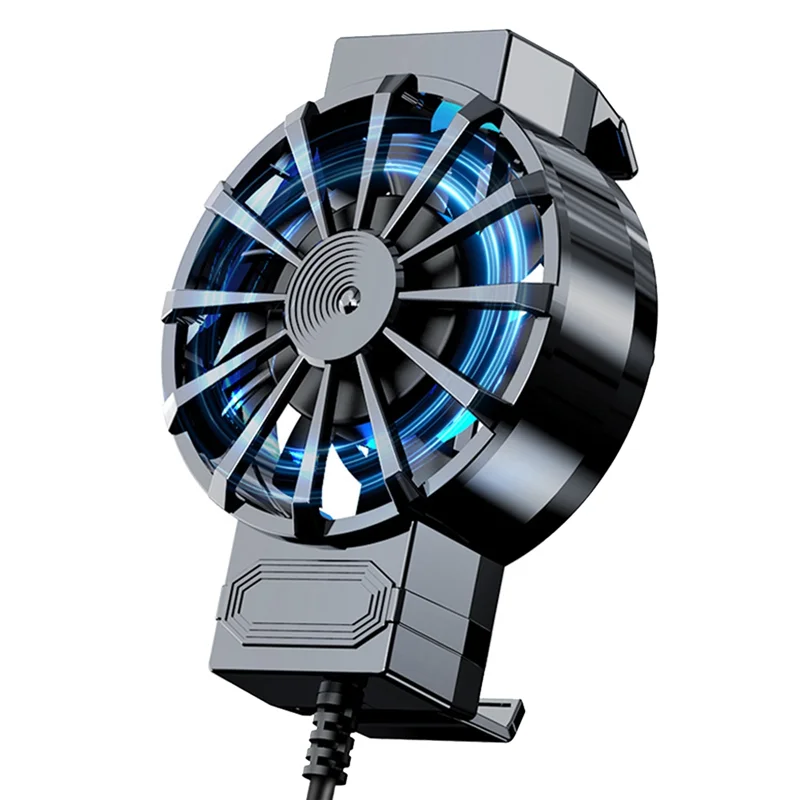 NNR-X16 휴대 전화 라디에이터 7 잎 45Mm 팬 USB 전원 공급 장치 4-6.7 인치 전화 용 휴대 전화 공기 냉각 라디에이터