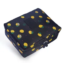 Women's Portable Toiletry and Cosmetic Travel Organizer - Multiple Compartment Waterproof Storage Bag - 22cm18cm (05)