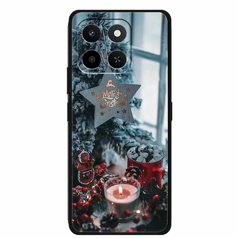 Festive Soft TPU Silicone Christmas Phone Case – Lovely Design