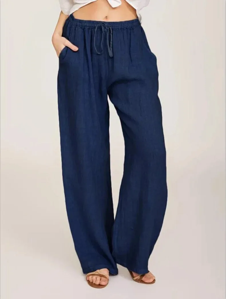 Womens Cotton Linen Pants - product image 3