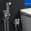 Bidet Toilet Sprayer Set Spray Water Bathroom Handheld Bidet Sprayer Toilet Shower Double Outlet Angle Valve Toilet Accessories 1