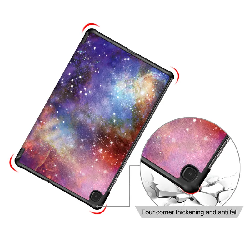 Samsung galaxy tab s6 lite case 10.4 P613 SM-P610 P615 / tab A7 T500 T505 /Tab A8 Smart cover Protective tablet cases tablet case