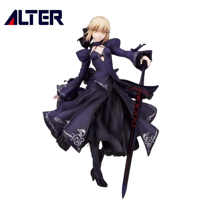 Original Alter 23Cm Fgo Altria Pendragon Alter Saber Full Dress Reprint 1/7 Anime Figure Pvc Autentica Collezione Modello Giocattolo Regalo
