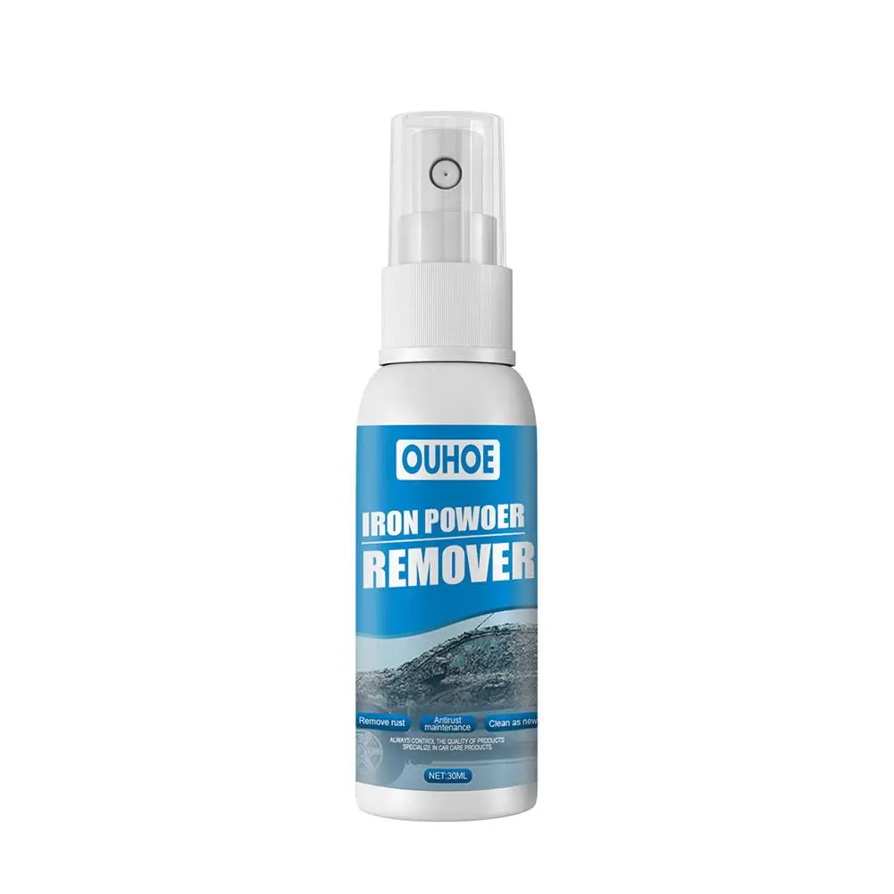 30ml Rust Remover Spray Maintenance Anti Rust Inhibitor Derusting Spray For Car Wheel Hub Brush Cleaner P0J5