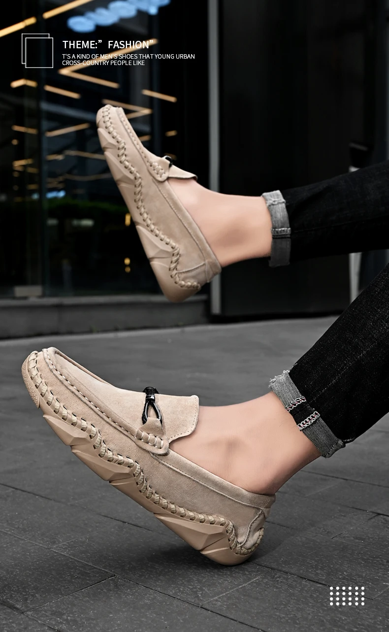 Loafers Shoes Men 2023 Man Flat Moccasin Shoes Men Boat Shoes Men
