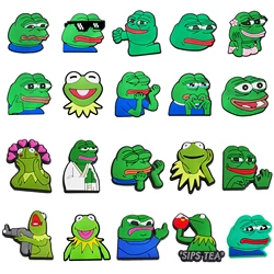 Cheerful Frog Shoe Charms - Fun Accessories for Shoes, Perfect for Kids and Adult Party Gifts (1set)