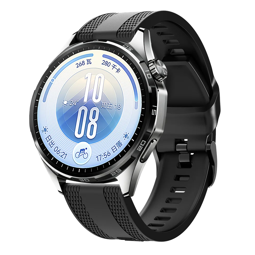 Premium 22mm Silicone Watch Strap - Versatile Fit for Various Garmin Models