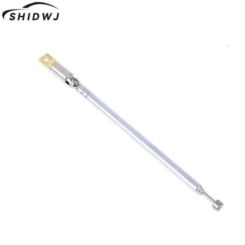 Telescopic Stainless Steel AM FM Radio Universal Antenna 1PC 370mm 5 Sections dab antenna,car radio antenna
