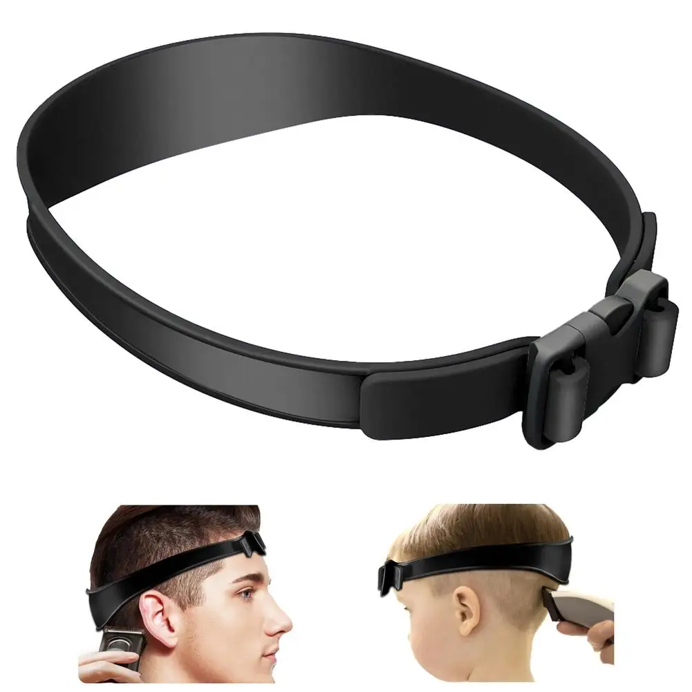 

DIY Home Curved Silicone Hairdressing Band Neckline Shaving Template And Hair Trimming Guide Hairdressing Tools