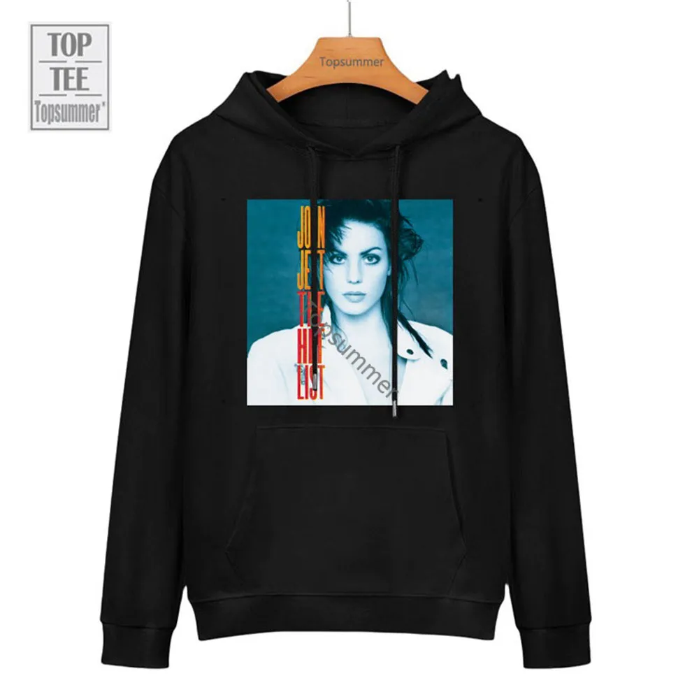 

The Hit List Album Hoodies Joan Jett Tour Hoodie Teens Pop Trend Graphic Print Sweatshirts