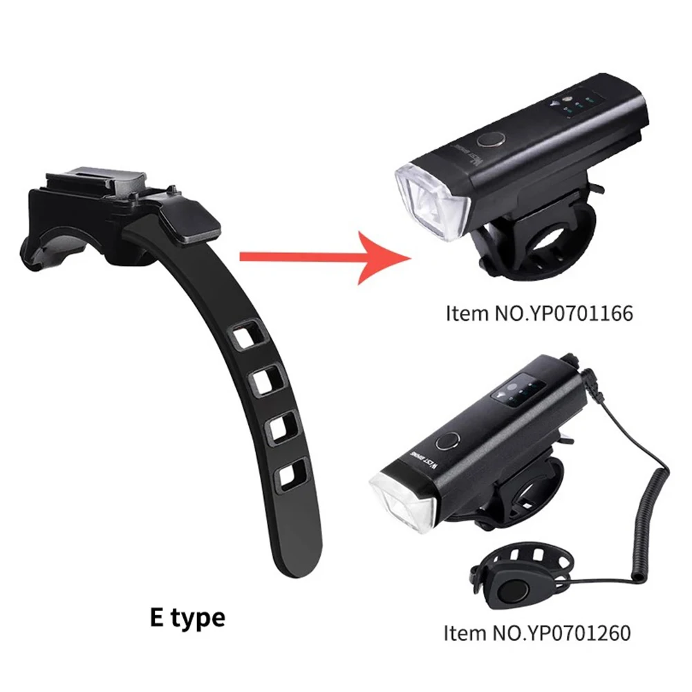 Bicycle Light Bracket Front Lamp Head Light Holder Cycle Light Clip