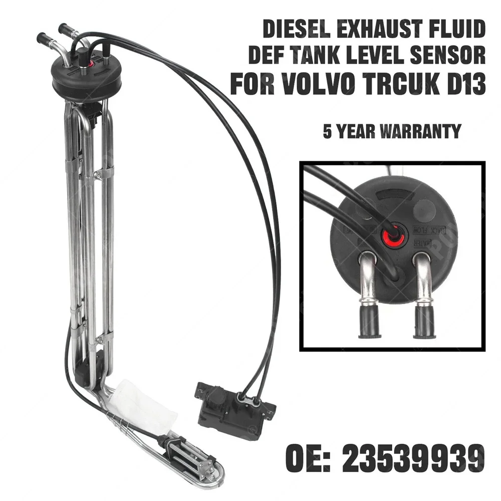 Volvo Mack 디젤 배기 유체 용 DEF 탱크 레벨 센서 부품 번호 23045836 22306785 23539939와 호환 가능
