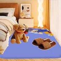 Digimon cartoon  Entrance Door Mat Washable Non-Slip Living Room Sofa Chairs Area Mat Kitchen Welcome Doormat 2