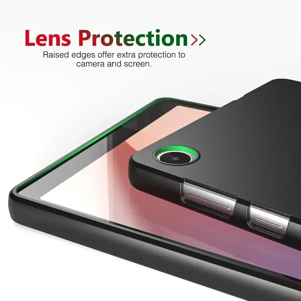 Black Protective Shell Back Cover