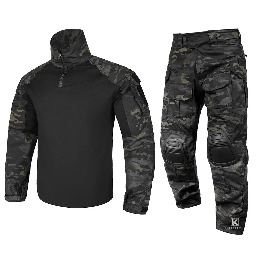 KRYDEX CP Style Tactical Camouflage Shirt & Pants Kit G3