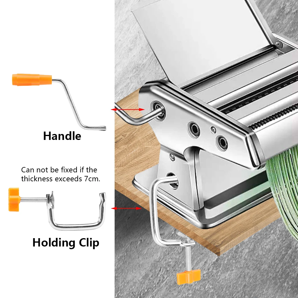 Durable Pasta Machine Clamp Handle Replacement Accessories Universal  Handheld Noodle Maker Fixing Clip Kitchen Tool Parts - Pasta Tools -  AliExpress