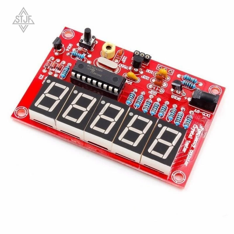 STJF Kit FAI DA TE1Hz-50MHz Frequenza Oscillatore A Cristallo Misuratore di Frequenza Digitale LED Tester Misuratore di Frequenza digitale - Image 5