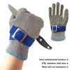 Cut Resistant Glove Stainless Steel Mesh Metal Gloves Working Safety Anti-cut Slaughter Butcher Cutting Fish-killing Iron Glove 2