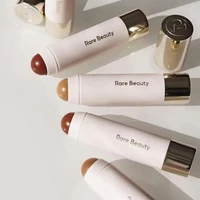 Huile à lèvres portable de luxe Rare Beauty, teinte et brillance pour les lèvres, Delight Hope Happy Bliss, blush liquide, maquillage, cosmétiques, blush pour le visage et les yeux 2