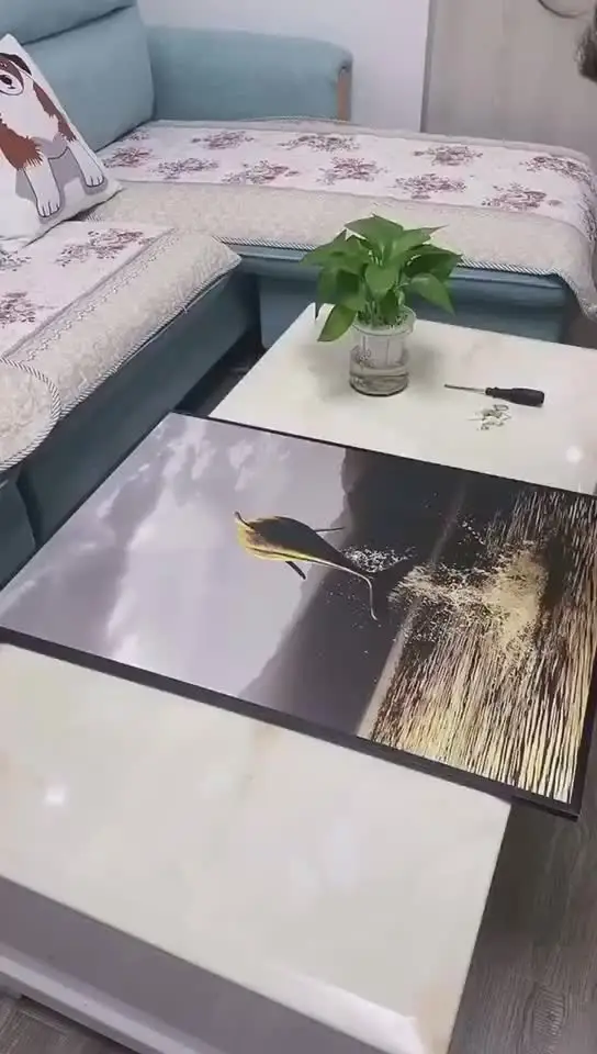 Картина на холсте HAOCHU абстрактный рисунок черный 20x30 см