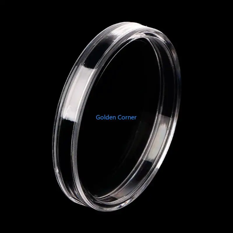 E15D Round Coin Storage Box Coina Holder Capsule Husband Father ...