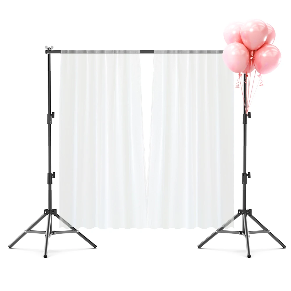 Photography Backdrop Stand Adjustable 2MX3M 2.6MX3M Backdrops with Carry Bag Frame