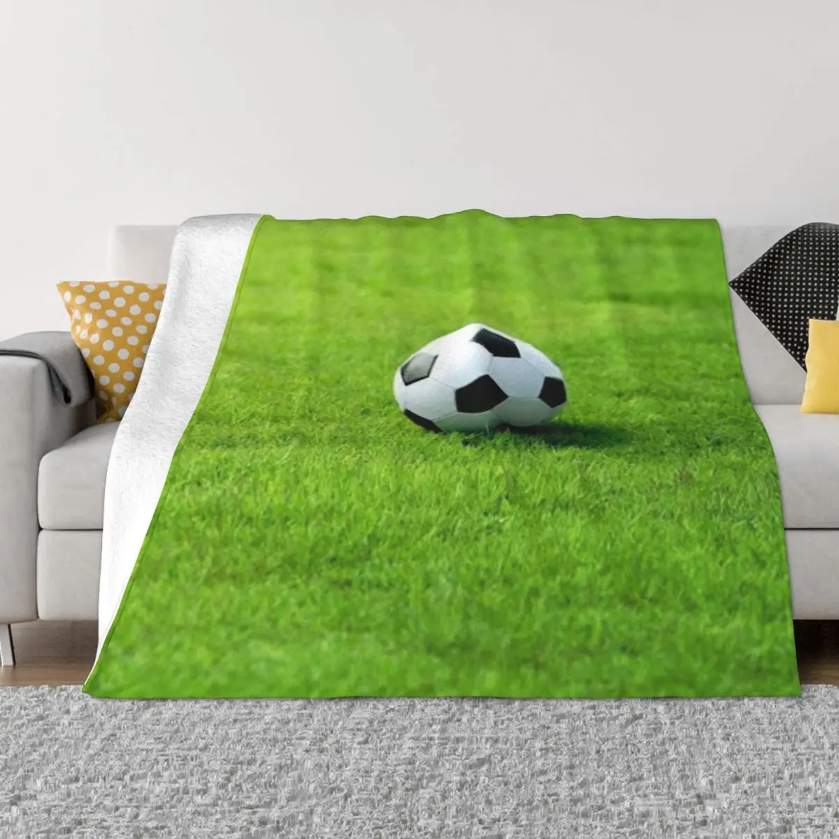 

Мультяшные футбольные гол 594, плюшевые одеяла для кровати, одеяла