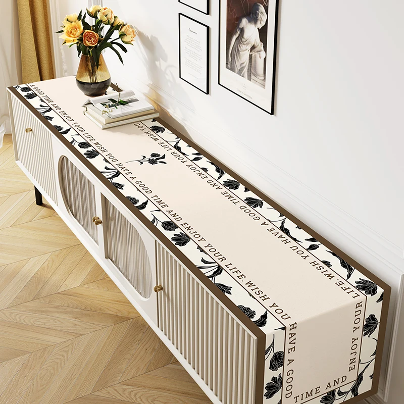 

QW3302 PVC tablecloth modern simple household fresh waterproof oil Nordic ins tablecloth tea table hotel table cloth