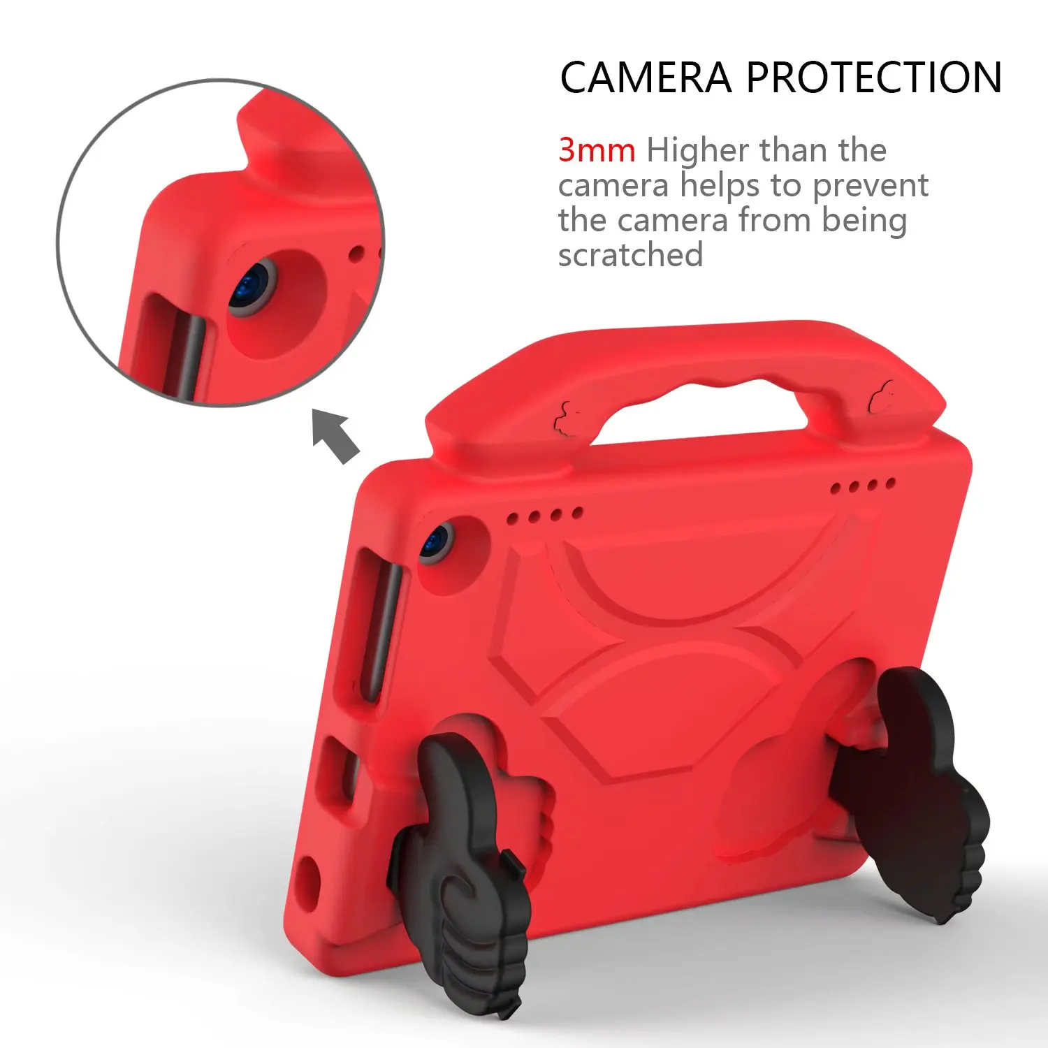 Kids Safe Handheld EVA Stand Case