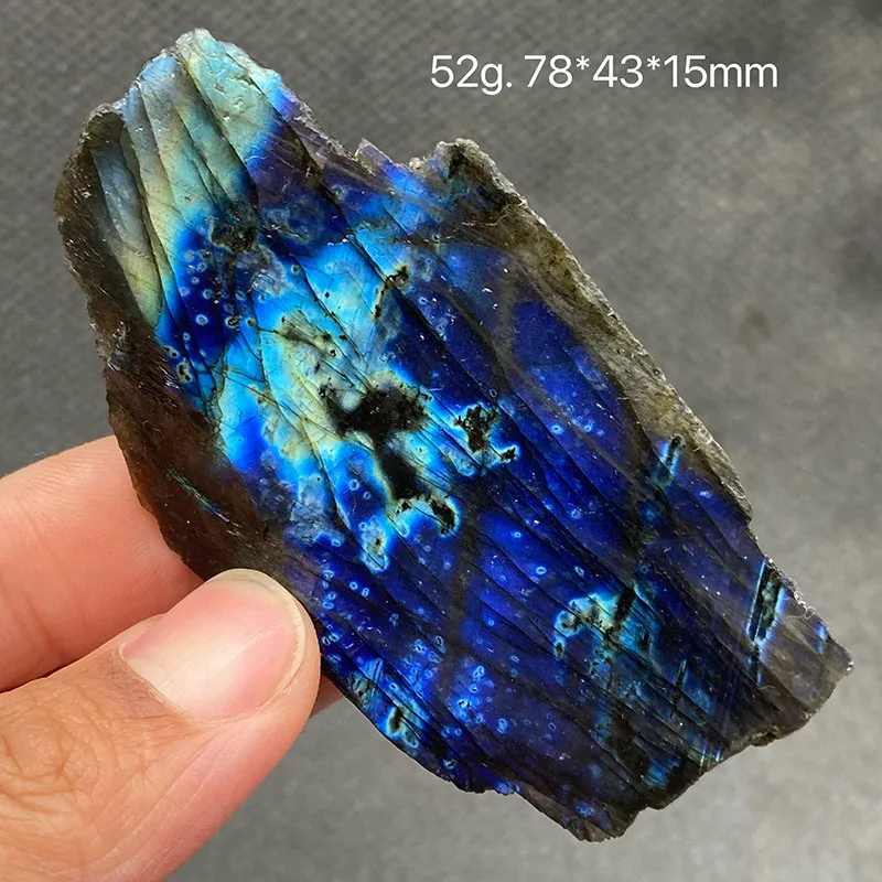 100%  Natural Labradorite Mineral Specimens Stones and Crystals Healing Crystal Collection