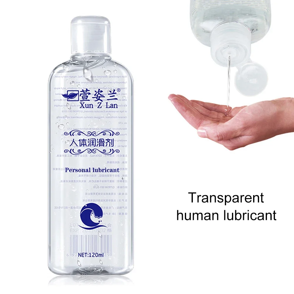 

120ml Water Based for Women Lubricant Gel Grease Couples Massage Body oil cream