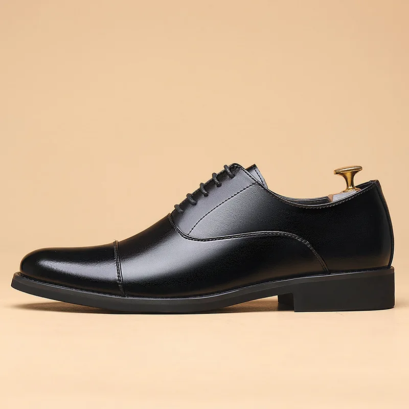 

Oxford Mens Dress Shoes Formal Business Minimalist Shoes for Men Buckle Monk Strap Men's Office Party Formal Mens Shoes