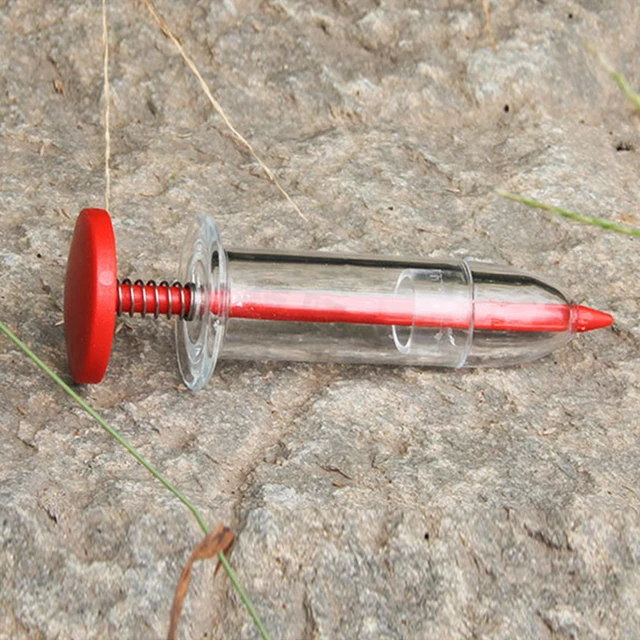 Fecskendők Seeder Mini Kert Precíziós Vetés Természettel Ültető Kézi Vetőmag Adagoló Kerti -Diseminátorok Készletek - Image 3