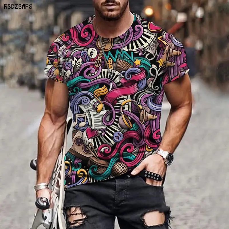 Men's 3d Tshirts Mens Shirt 3d Mens Tshirts Tee Shirt Men Tshirt Tops 2023 Summer