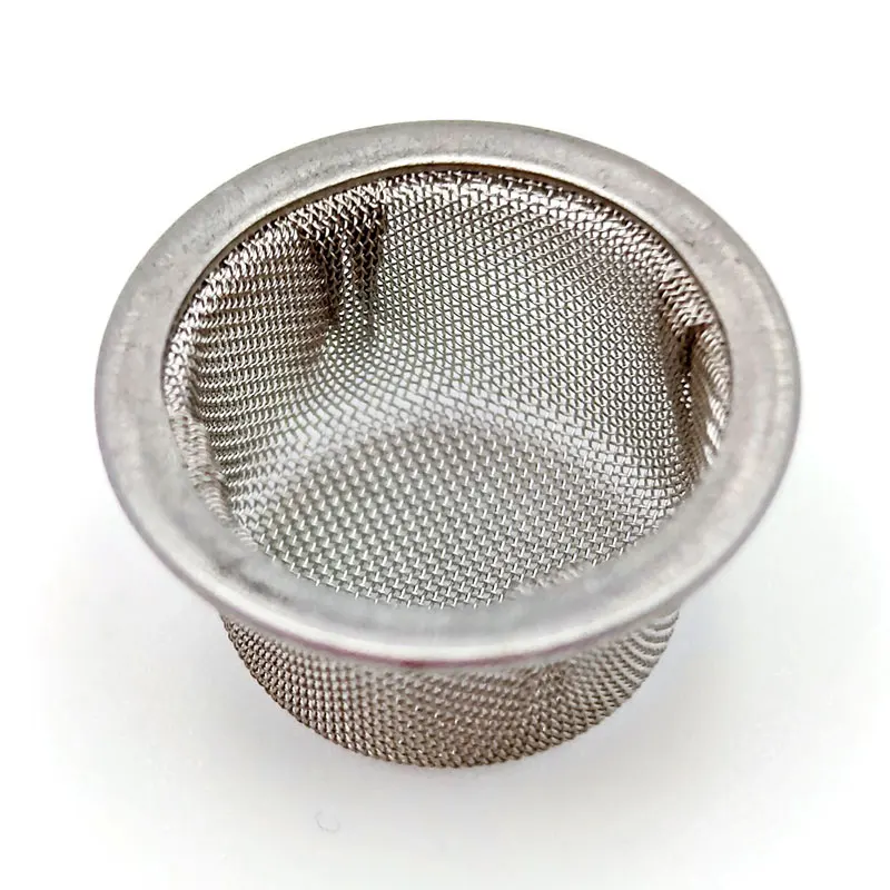0.5/1 Inch Screen Filters Metal Bowl Tobacco Smoking Pipe Domed Rimmed Mesh Replaceable tobacco pipe smoking pipe filters